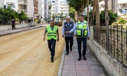 Yol çalışmaları altyapıyla birlikte yenileniyor