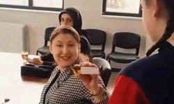 Öğrencilerden anlamlı mesaj