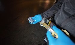 Polis arama yaptığı otomobilde sentetik hap ele geçirdi