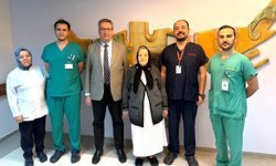 Vücudundan 3,7 kiloluk tümör çıkartılan hasta sağlığına kavuştu