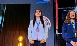 Niğdeli sporcu uluslararası turnuvada kürsüde