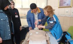 Niğde UMKE’den sağlık personeline hayat kurtaran eğitim