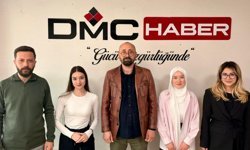 Kırgızistanlı öğrenciler DMC Haber’de staja başladı