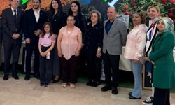 Vali Akmeşe'nin eşinden sergi ziyareti