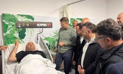 Vali Akmeşe’den Başkan Uğurlu’ya geçmiş olsun ziyareti