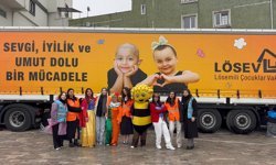 LÖSEV İyilikler Tırı Niğde’de çocuklarla buluştu