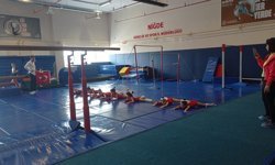 Niğde’de Minik Sporculardan nefes kesen gösteri