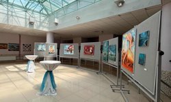 NÖHÜ öğrencilerinden yıl sonu sergisi