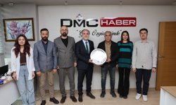 Rektör Uslu’dan DMC Haber’e 6. yıl ziyareti