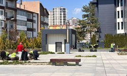 Niğde'de Ömer Halisdemir meydanı yaza hazırlanıyor