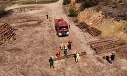 Yangın savaşçıları bölgenin en iyi ekibi olmak için yarışıyor