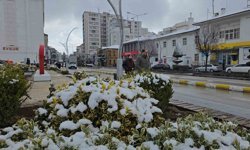 Nisan ayında kar sürprizi