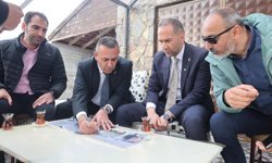Başkan Özdemir’den Yeşilburç Caddesi’ndeki projeye inceleme