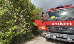 2 katlı evin banyosunda çıkan yangın söndürüldü