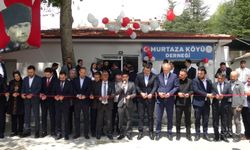 Murtaza Köyü Derneği’nin yeni hizmet binası dualarla açıldı