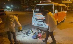 Elektrikli bisiklet sürücüsünün ölümüyle sonuçlana kaza kamerada