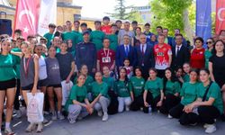 Halk koşusu düzenlendi