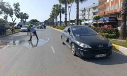 Otomobilin çarptığı yaya ağır yaralandı