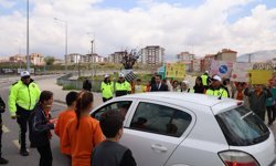 Niğde’de öğrencilere uygulamalı trafik eğitimi
