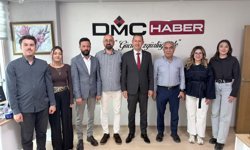 Başkan Baran’dan DMC Haber’e 6. yıl ziyareti