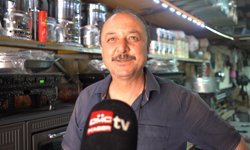 Niğde'de ısınan havalar mangal satışlarını hareketlendirdi