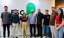 DMC Haber heyetinden ESC Haber’e "Kuruluş Yıl Dönümü" ziyareti