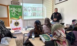 Narkotik ekiplerinden 592 kişiye bilgilendirme