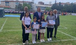 Bor Okuyor Projesi’nde dereceye giren öğrencilere ödül verildi