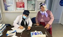 Mobil sağlık ekibi Hacıabdullah’ta vatandaşlarla buluştu