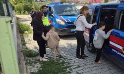Özel eğitim öğrencilerinden İlçe Jandarma Komutanlığına ziyaret