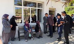 Çamardı Kaymakamı Bektaş Bekçili köyünde vatandaşları dinledi