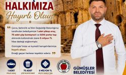Gümüşler Belediyesi'ne bakanlıktan büyük hibe desteği