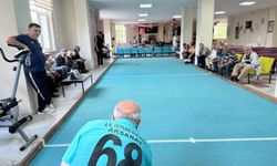 Huzurevi sakinleri bocce müsabakasında buluştu