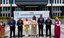 Hayat boyu öğrenmenin eserleri meydanda sergilendi