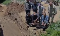 Kılavuz Köyü’nde şükür duası yapıldı