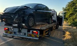 Elazığ'da otomobil şarampole uçtu: 1 yaralı