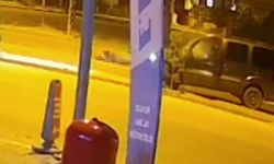 Belediye işçisinin ölümüyle sonuçlanan kaza kamerada
