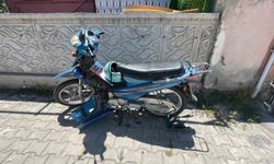 Karaman'da ciple çarpışan motosikletli yaralandı