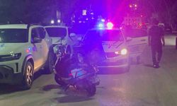 Motosikletin çarptığı 3 yaşındaki çocuk yaralandı
