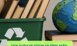 Atık kağıt ve kitaplar geri dönüşüme kazandırılıyor