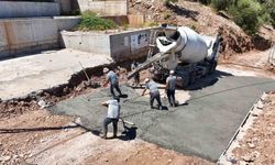Yol yapım ve bakım çalışmaları sürüyor