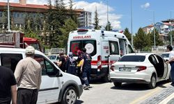 MEDAŞ önünde kaza: 1 yaralı