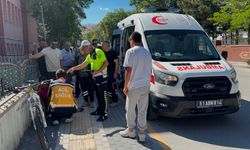 Otomobil ile bisiklet çarpıştı: 1 yaralı