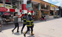 Hüdavent Hatun Parkı’nda baca yangını paniği