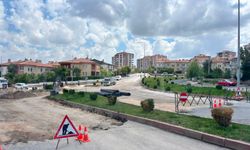 Amas Bulvarı'nda altyapı çalışması sürüyor