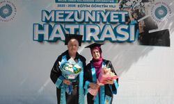 Eş oldular, sınıf arkadaşı oldular, birlikte mezun oldular