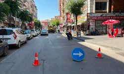 Paşakapı Caddesi’nde yol bakım çalışması