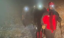 Aladağlar'da ayağı kırılan dağcı için kurtarma çalışması başlatıldı