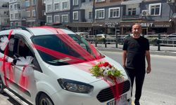 Niğde’de konvoylardan gelin arabalarına rengarenk dokunuş