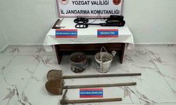 Kaçak kazı yapan 7 kişi yakalandı